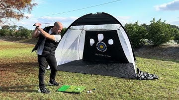 Golf Net - 10x7Ft Golf Practice Net With Golf Mat Review