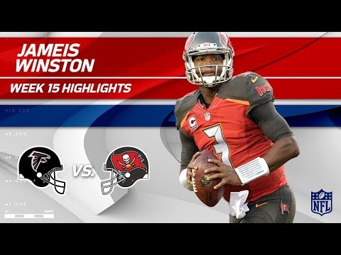 Jameis Winston Goes 27 for 35 w/ 299 Yds & 3 TDs! | Falcons vs. Buccaneers | Wk 15 Player Highlights