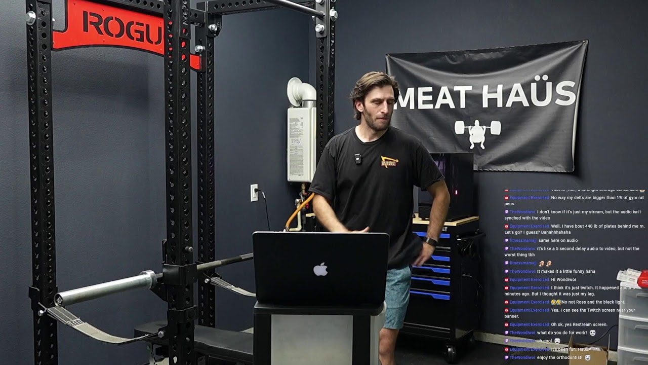 [VOD] Tree Trunk LEGS | Training live from the MeatHaus