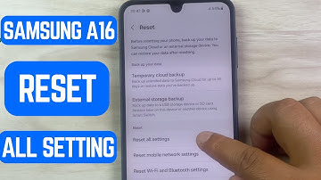 Samsung Galaxy A16 Settings, Apps & WiFi Reset | Network & App Issues Fix