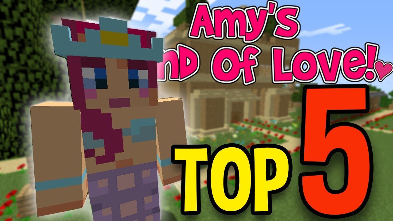 MY TOP 5 LAND of LOVE VIDEOS! | Minecraft Top 5 - YouTube