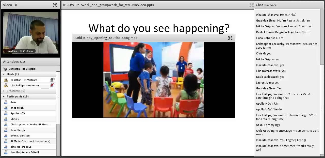 elton john IHWO March 2016 Pair and Group Work for VYL (4-6 year olds)
