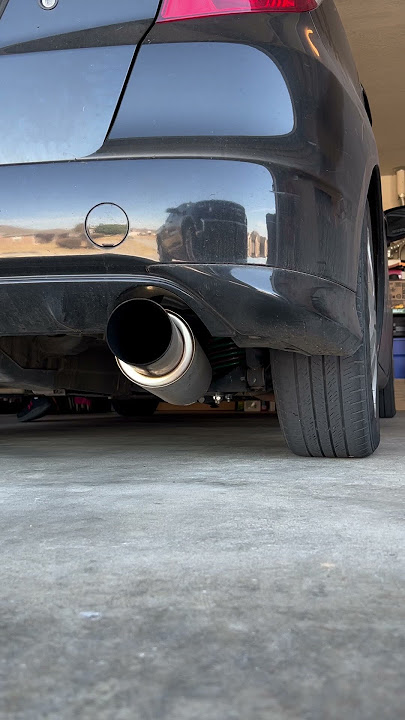 2010 Honda Fit HKS muffler sound