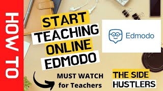 EDMODO Tutorial for Teachers | How to Start Teaching Online 2020 screenshot 5