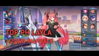 TOP1PH LAYLA GAMEPLAY WITH MAPHACK IN MASTER