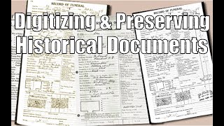 Digitizing & Preserving Historical Documents