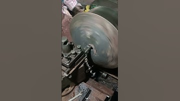 Circle bouring work #cnc #lathe #machine @kasimengineeringworks