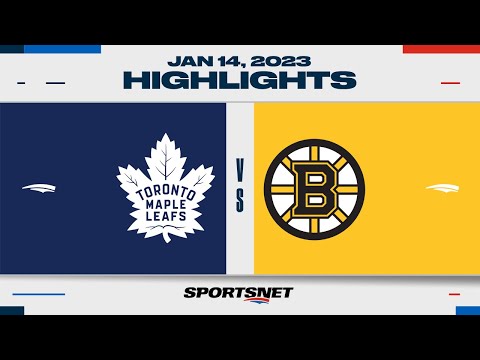 NHL Highlights | Maple Leafs vs. Bruins - January 14, 2023
