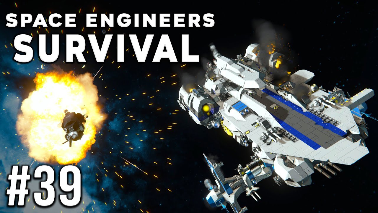 Space Engineers - Survival Ep #39 - MINER Destroyed?! - YouTube
