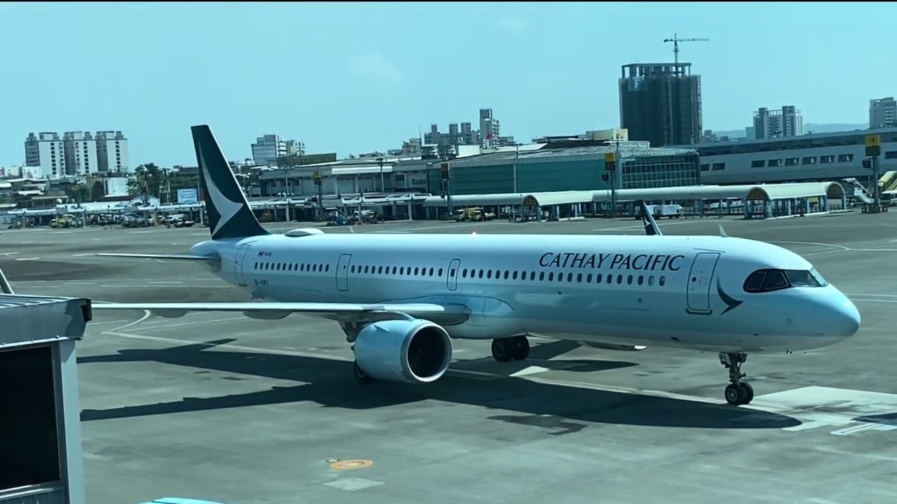 國泰航空3A1B高雄小港機場出發/A350-900、A330-300、A321neo、B777-300ER