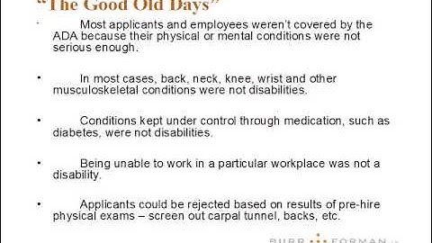 Managing Complex Leave Issues: FMLA, ADA, Workers Comp & More - Clip - www.trainersdirect.net