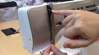 How to thread the Bernina B330 sewing machine