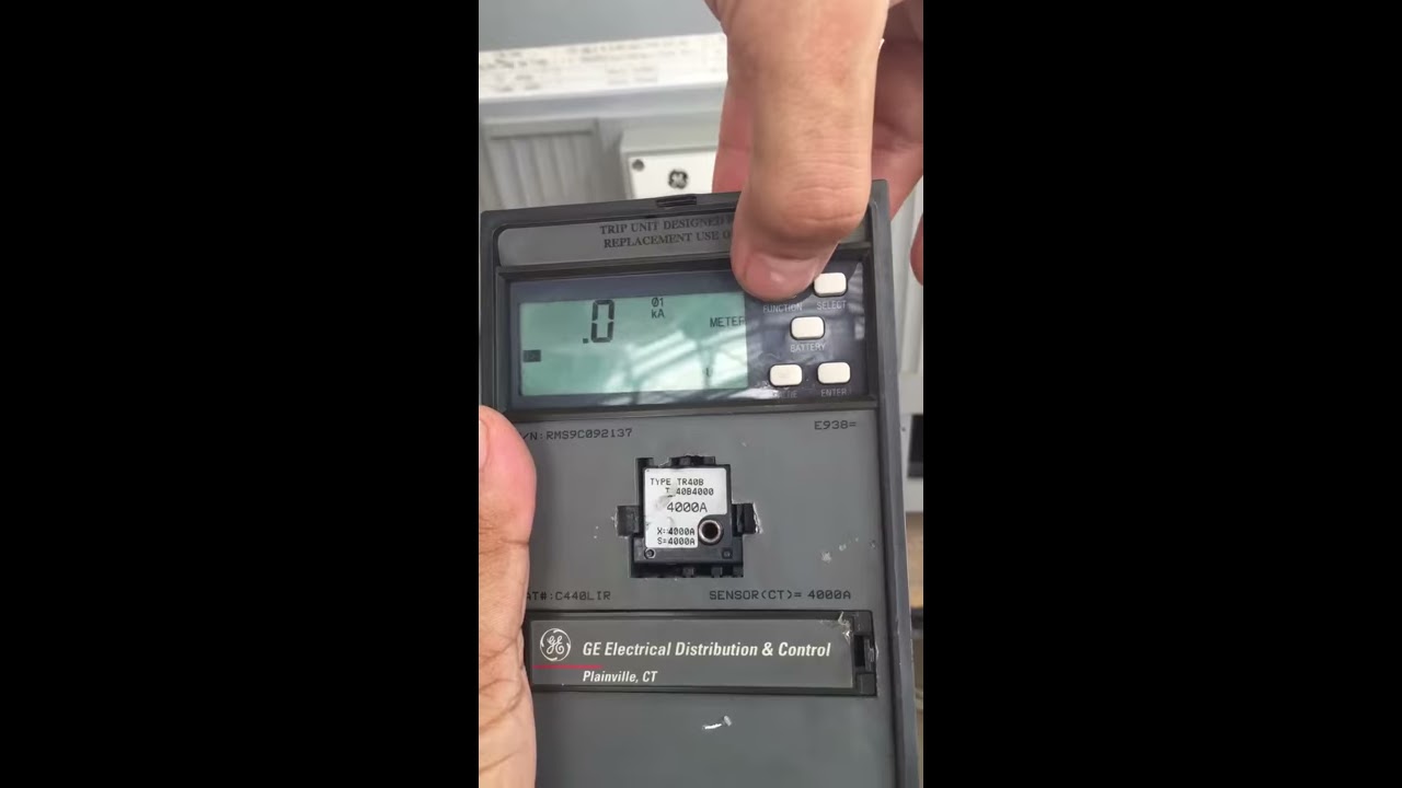 Air Circuit Breaker Test Brand GE By Power For You