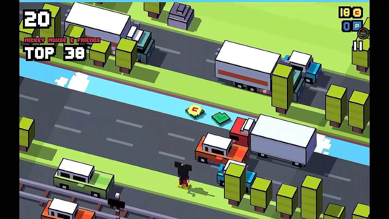disney crossy road how to collect characters found in a level disney crossy road how to collect characters found in a level