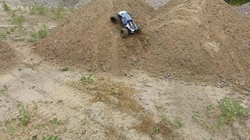 Arrma Nero 6S BLX Brain Diff test: Climb (all diffs locked)