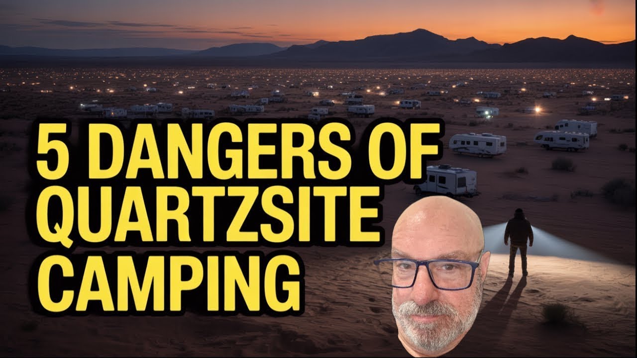 5 скрытых опасностей кемпинга в Кварцсайте, Аризона