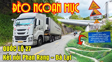 Khám Phá ĐÈO NGOẠN MỤC Thử Thách "Tay Lái Lụa" Quốc Lộ 27 Kết Nối Phan Rang Lên TP Đà Lạt ⛰️