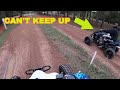 LTR 450 VS. RAPTOR 700'S... THEY DIDNT HAVE ENOUGH!!!