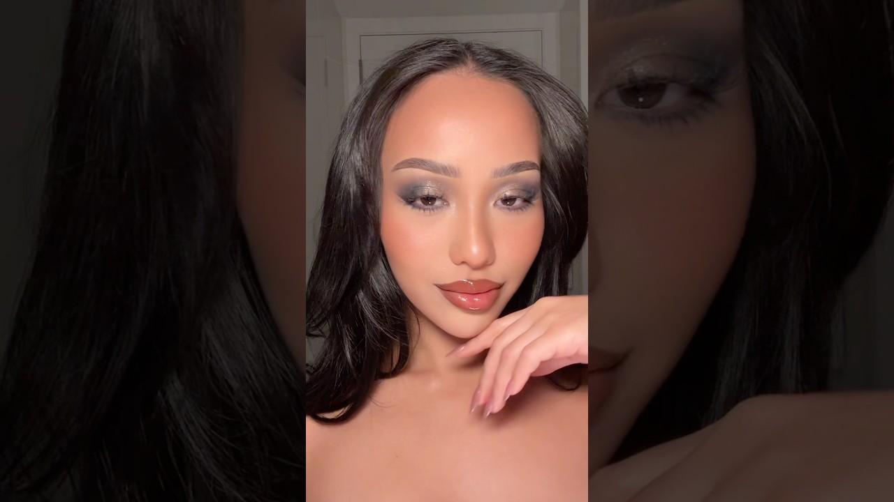 Trying the new Makeup By Mario ethereal moonlight palette 🌑🌙✨ 