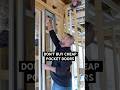✅ We ONLY use THIS pocket door… here’s why