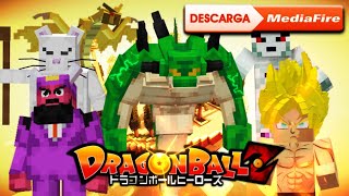 MEJOR ADDON de DRAGON BALL para MINECRAFT PE BEDROCK Dragon Block ACTUALIZACION 