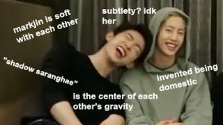 [GOT7] markjin being soft for 10 mins straight