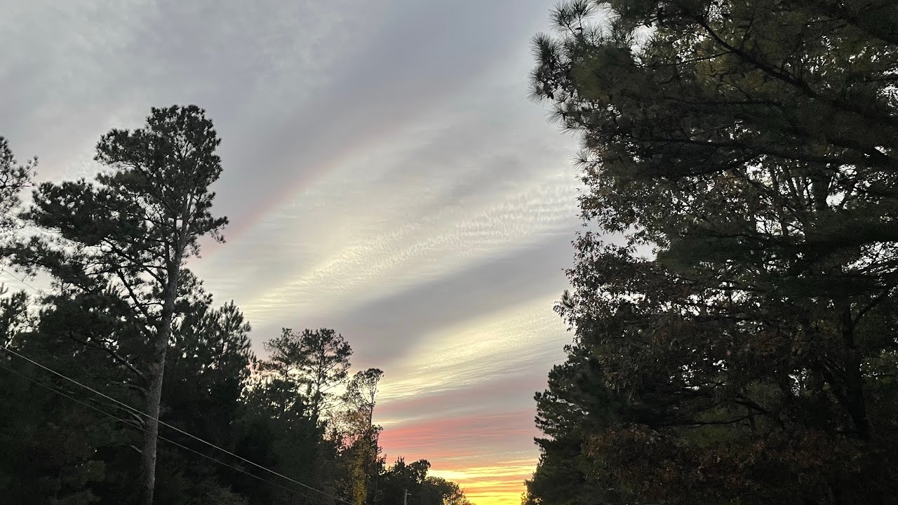 Красивый закат