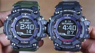 CASIO G-SHOCK RANGEMAN GPR-B1000-1B VS GPR-B1000-1D