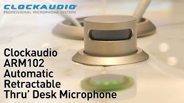 Clockaudio ARM102 Motorised Retracta Microphone