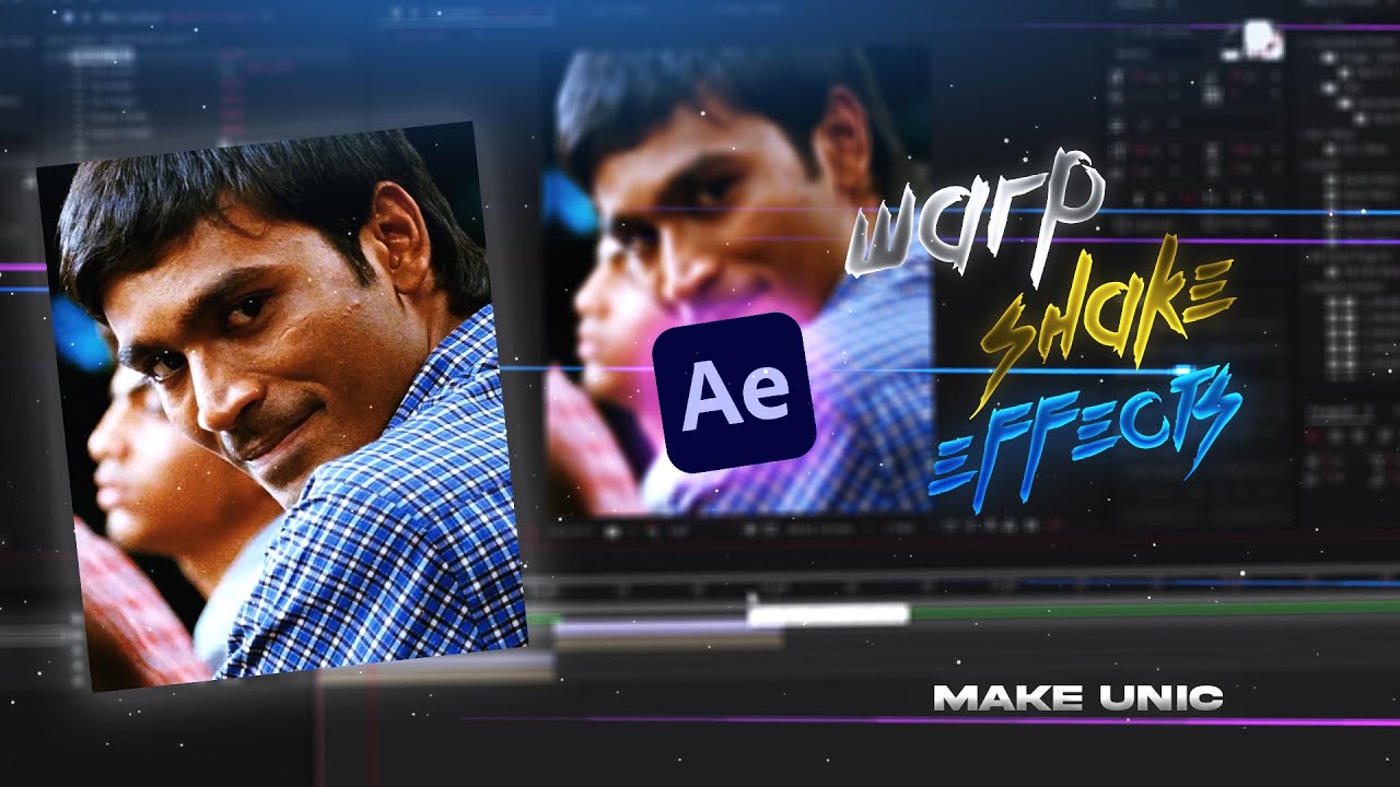 AMV Warp Shake Effects In After Effects Tutorial | Make UNIC - YouTube