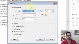 How to Make a Hyperlink in a PDF File screenshot 4