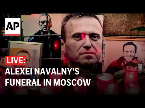 Alexei Navalny’s funeral: Russian opposition leader’s full farewell ceremony in Moscow