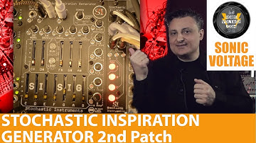 Stochastic Inspiration Generator SIG Eurorack Sequencer 2nd Patch - Modular Synth Jam (2022) ☕
