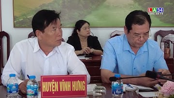 Ủy ban MTTQ Việt Nam tỉnh giao ban công tác Mặt trận Quý I Cụm thi đua số 1 | LONG AN TV