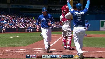 PHI@TOR: Martin singles in run to open the scoring