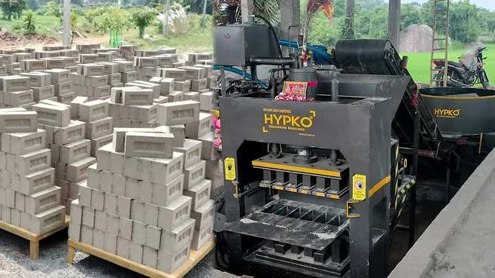 Metal to Metal Fly Ash Bricks Machine || Semi Automatic Fly Ash Brick Machine || HYPKO