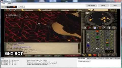 RuneScape OldSchool 2007 GNX bot [Updated] (Download in description)