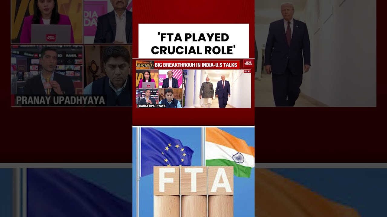 Trump Says India and US Agreed For Trade deal FTA Played Crucial Role | EU | Trade