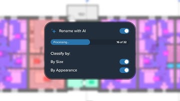 AI Takeoff: Instantly Classify Rooms and Areas by Appearance and Size