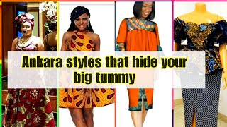 HIDE YOUR BIG TUMMY WITH THESE ANKARA STYLES; MUST WATCH