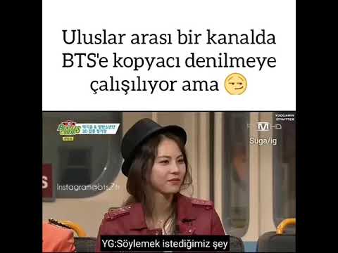 Uluslararası bir kanalda BTS'e kopyacı denilmeye çalışılıyor ama Suga Ağızlarının payını veriyo!!!