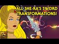ALL Of She Ra S SWORD Transformations Just What Can Her Sword Change Into Eternia Fact Files