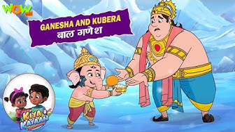 Bhagwan Ganesh Ji Ne Sikhaya Kuber Ko Sabak Hindi Kahani Kiya and Kayaan applatoon