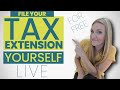 TUTORIAL: File Your Tax Extension For Free (&amp; Calculate How Much To Pay)