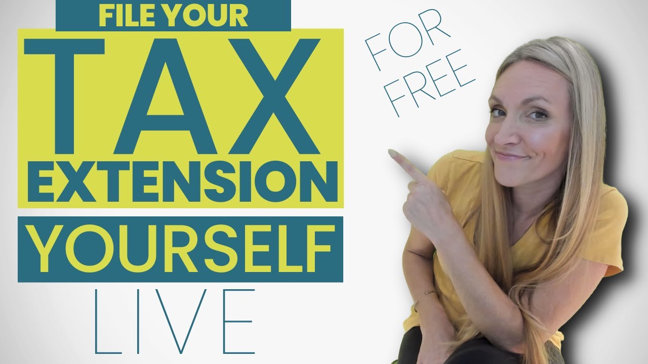 TUTORIAL File Your Tax Extension For Free (& Calculate How Much To Pay) YouTube