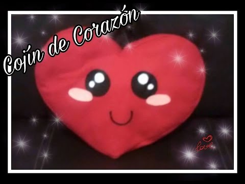 Anfibio Suyo querido Manualidades para el 14 de febrero: Cojín de corazón - YouTube