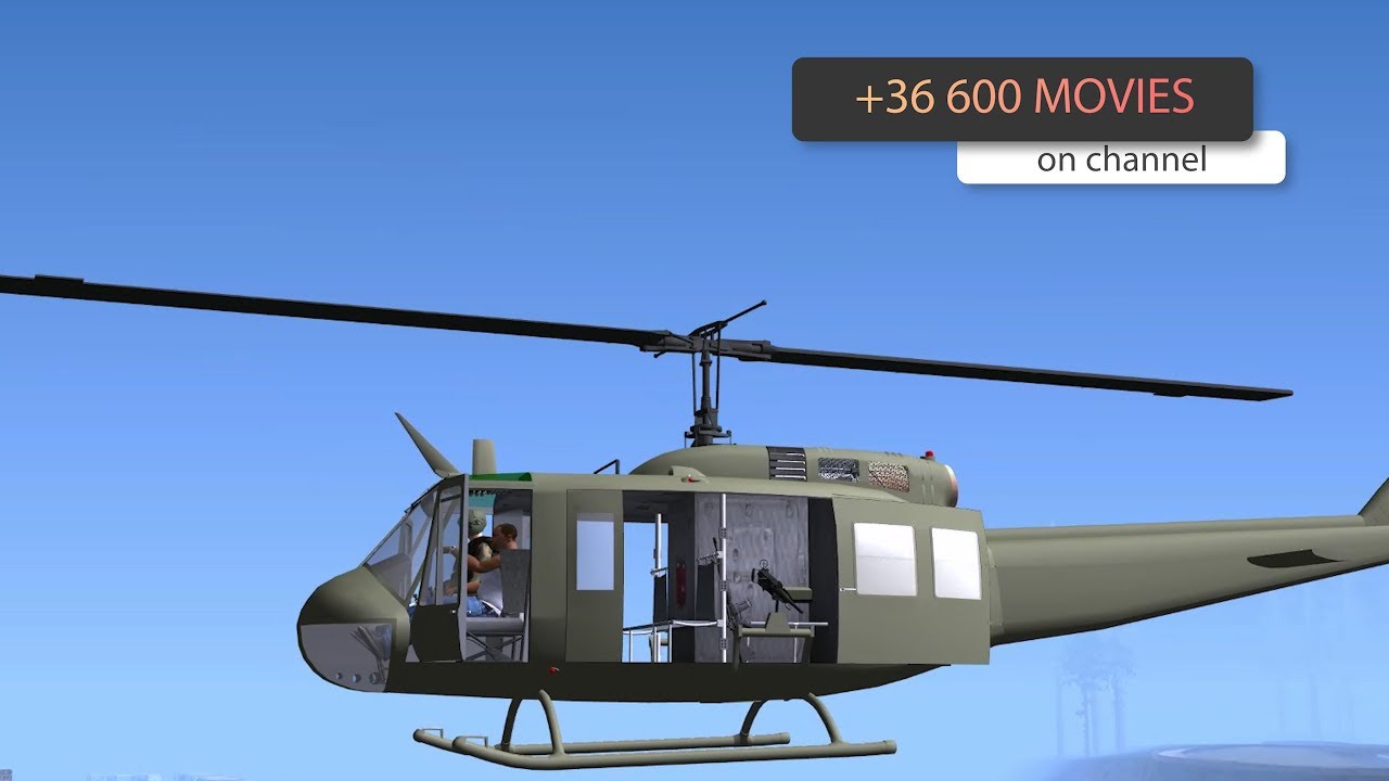 UH-1D Slick 🔥 Grand Theft Auto San Andreas 1440p _REVIEW - YouTube