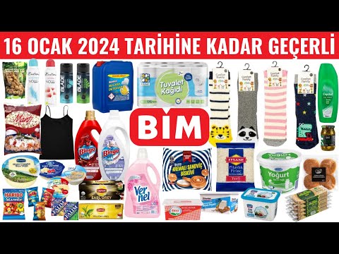 BİM İNDİRİMLERİ | 16 OCAK 2024’E KADAR GEÇERLİ | GIDA TEMİZLİK | BİM AKTÜEL | BİM KAMPANYALARI