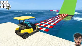 Golf Cart Parkour Race 9999.9999% People Start Crying After This Race in GTA 5!