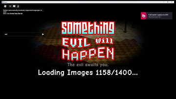 Something EVIL will happen